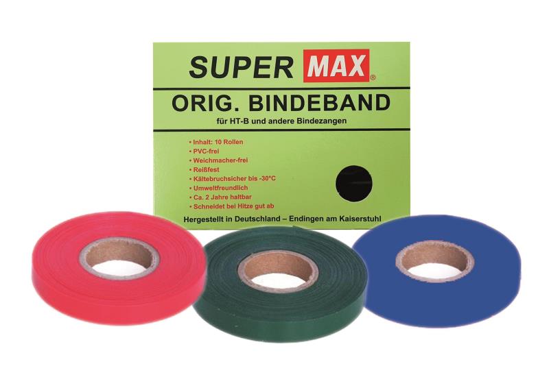 Bande d'attache SUPER MAX® épaisseur 20 - 20m pour pinces à lier MAX®.